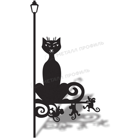 Указатель ветра большой 271 «Кошка», стоимость 3550 ₽: купить в Тюмени.